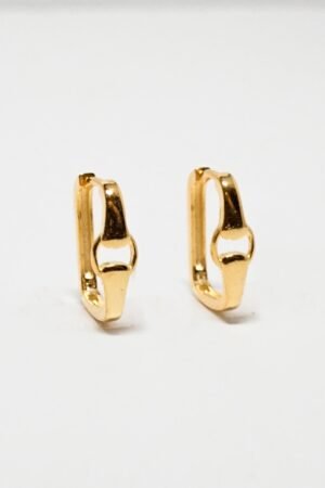 Noeud Hoop Earrings