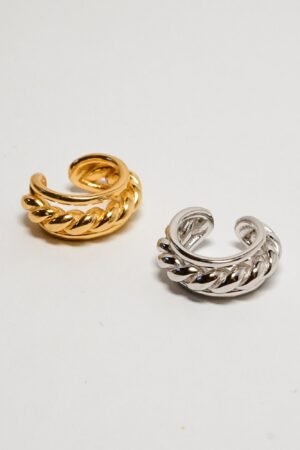 Spiral Bold Ear Cuff (Single)