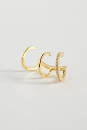 Helix Triple Ear Cuff (Single)