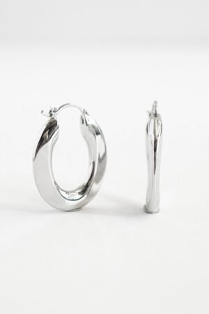 Ellipse Hoop Earrings