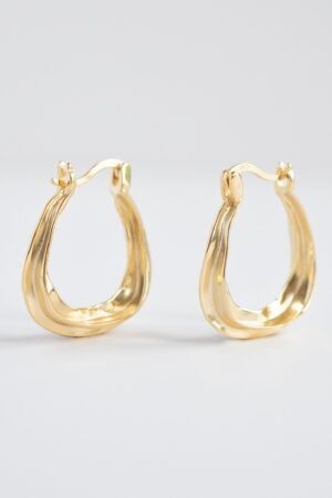 Horseshoe Hoop Earrings